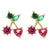 Whoesale Tropical Fruit Earrings Women's Diamond Earrings