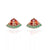 Whoesale Tropical Fruit Earrings Women's Diamond Earrings