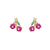 Whoesale Tropical Fruit Earrings Women's Diamond Earrings