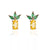 Whoesale Tropical Fruit Earrings Women's Diamond Earrings