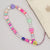 Wholesale Accessories Bohemian Colorful Beads Soft  Smile Mobile Phone Chain