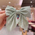 Wholesale Accessories Fabric Wave Dot Bow Hairpin