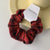 Wholesale Accessories Plaid Cloth Hair Scrunchies