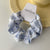 Wholesale Accessories Plaid Cloth Hair Scrunchies