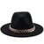 Wholesale Accessories Woolen Big Brim Fashion Jazz Top Hats