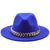 Wholesale Accessories Woolen Big Brim Fashion Jazz Top Hats