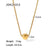 Wholesale Casual Classic Style Geometric Stainless Steel Plating 18k Gold Plated Rings Earrings Necklace