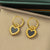 Wholesale Casual Simple Style Heart Shape Titanium Steel Plating Inlay Pearl Shell Bracelets Earrings Necklace