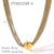 Wholesale Casual Streetwear Geometric Stainless Steel Plating 18k Gold Plated Necklace