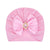 Wholesale Children's Solid Color Big Bow Rhinestone Hedging Hat