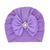 Wholesale Children's Solid Color Big Bow Rhinestone Hedging Hat