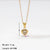 Wholesale Elegant Sweet Heart Shape Stainless Steel Plating Inlay White Gold Plated Gold Plated Zircon Earrings Necklace