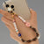 Wholesale Ethnic Style Color Soft  Letter Eyes Beaded Mobile Phone Chain