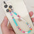 Wholesale Ethnic Style Color Soft  Letter Eyes Beaded Mobile Phone Chain