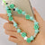 Wholesale Ethnic Style Color Soft  Letter Eyes Beaded Mobile Phone Chain