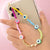 Wholesale Ethnic Style Color Soft  Letter Eyes Beaded Mobile Phone Chain