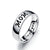 Wholesale Family Member Letters Stainless Steel Ring