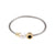 Wholesale Fashion C Shape Stainless Steel Copper Inlay Artificial Gemstones Rings Bracelets Earrings