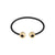 Wholesale Fashion C Shape Stainless Steel Copper Inlay Artificial Gemstones Rings Bracelets Earrings