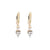 Wholesale Fashion Pin Butterfly Stars Moon Copper Buckle Earrings Set