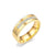 Wholesale Fashion Stainless Steel Diamond-studded Couple Rings