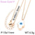 Wholesale Fashion Titanium Steel Devil Eyes Necklace