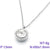 Wholesale Fashion Titanium Steel Devil Eyes Necklace