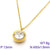 Wholesale Fashion Titanium Steel Devil Eyes Necklace