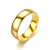 Wholesale Fashion Zircon 18k Gold Titanium Steel Ring