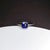 Wholesale Glam Square Copper White Gold Plated Artificial Gemstones Rings