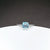 Wholesale Glam Square Copper White Gold Plated Artificial Gemstones Rings