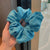 Wholesale Jewelry Chiffon Solid Color Hair Scrunchies