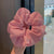 Wholesale Jewelry Chiffon Solid Color Hair Scrunchies