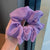 Wholesale Jewelry Chiffon Solid Color Hair Scrunchies