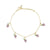 Wholesale Jewelry Color Zirconium Cherry Peach Tropical Fruit Bracelet