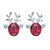 Wholesale Jewelry Lady Cartoon Character Alloy Artificial Gemstones Plating Inlay Ear Studs