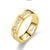 Wholesale Jewelry Letter Inlaid Diamond Stainless Steel Ring