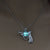 Wholesale Jewelry Luminous Hollow Snowflake Pendant Necklace