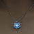 Wholesale Jewelry Luminous Hollow Snowflake Pendant Necklace