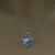 Wholesale Jewelry Luminous Hollow Snowflake Pendant Necklace