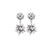 Wholesale Jewelry Original Design Flower Metal Plating Drop Earrings