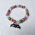 Wholesale Jewelry Retro Pumpkin Cat Skull Arylic Beaded Handmade Bracelets