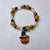 Wholesale Jewelry Retro Pumpkin Cat Skull Arylic Beaded Handmade Bracelets