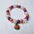 Wholesale Jewelry Retro Pumpkin Cat Skull Arylic Beaded Handmade Bracelets