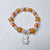 Wholesale Jewelry Retro Pumpkin Cat Skull Arylic Beaded Handmade Bracelets