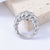 Wholesale Jewelry Retro Titanium Steel Casting Twist Ring