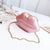 Wholesale Lip-shaped Glossy Messenger Chain Bag