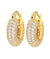 Wholesale New Style Full Diamond Zircon Copper Earrings