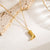 Wholesale Retro Classic Style Boots Stainless Steel 18k Gold Plated Earrings Necklace