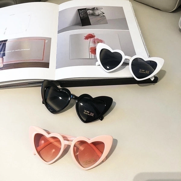 Retro Heart-shaped Frame Children's Sunglasses